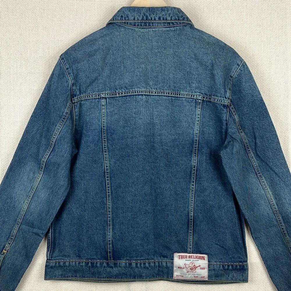True Religion Jesse Trucker Jacket Denim Men's NWT